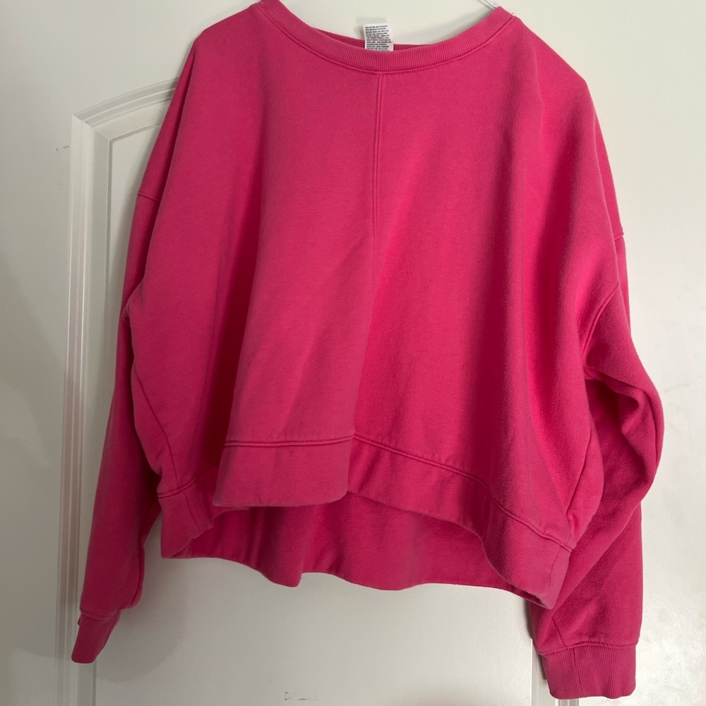 Pink target sweatshirt